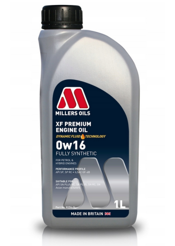 Millers  XF Premium  0W16 1L 8174-1